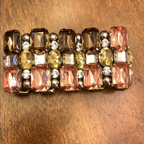 Ann Taylor Stretch Costume Statement Bracelet - Picture 2 of 5